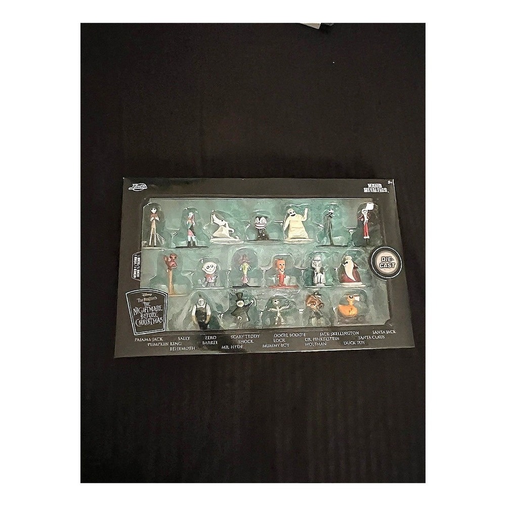 Jada Disney Nightmare Before Christmas Nano Metalfigs 18-Pack Die-Cast Figures